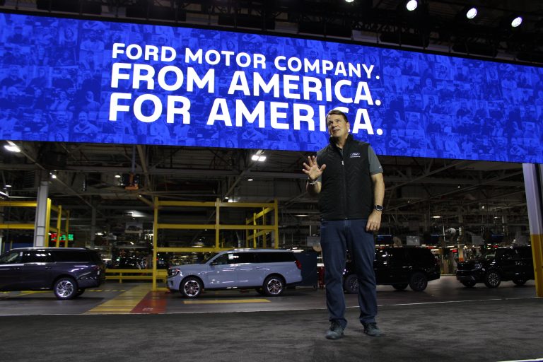 Automotive NewsFord CEO Jim Farley says modest tariffs could spur jobs as U.S. companies seek ‘fair playing field’Ford CEO Jim Farley is calling for a greater focus on jobs in manufacturing and the trades, what he calls the "essential economy," and says….1 day ago